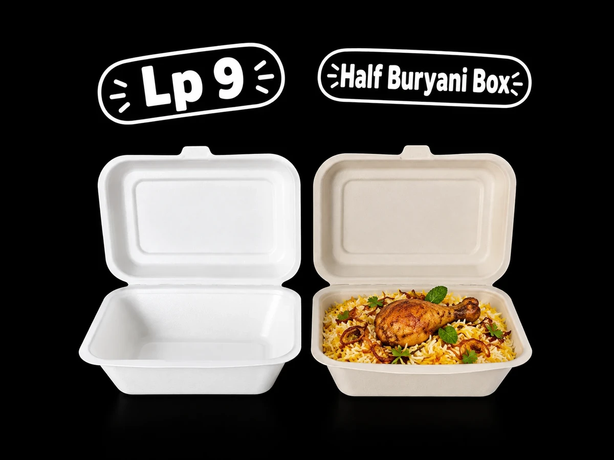 Clear Thermopole Box LP 09 available from Rehbar Packages in Lahore