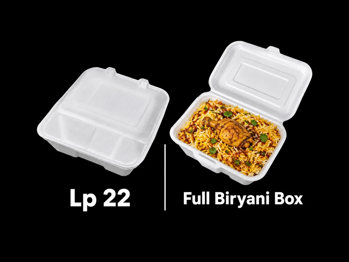 Clear Thermopole Box LP 22 available from Rehbar Packages in Lahore